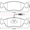 JURID 571509D Brake Pad Set, disc brake
