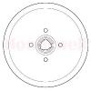 JURID 329130J Brake Drum
