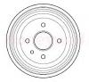 JURID 329201J Brake Drum