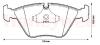 BENDIX 571355X Brake Pad Set, disc brake
