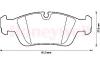 BENDIX 571411X Brake Pad Set, disc brake