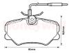 BENDIX 571510B Brake Pad Set, disc brake