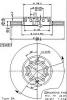 BREMBO 09.5745.21 (09574521) Brake Disc