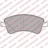 DELPHI LP2104 Brake Pad Set, disc brake