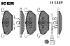 ICER 181349 Brake Pad Set, disc brake