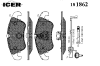 ICER 181862 Brake Pad Set, disc brake