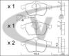 VAICO V10-8132 (V108132) Brake Pad Set, disc brake