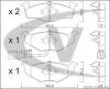VAICO V10-8133 (V108133) Brake Pad Set, disc brake