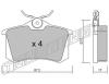 TRUSTING 102.1 (1021) Brake Pad Set, disc brake