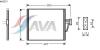 AVA QUALITY COOLING BW5213 Condenser, air conditioning
