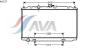 AVA QUALITY COOLING DN2217 Radiator, engine cooling
