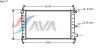 AVA QUALITY COOLING FDA2217 Radiator, engine cooling
