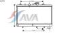 AVA QUALITY COOLING KA2054 Radiator, engine cooling