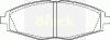 BRECK 232410070200 Brake Pad Set, disc brake