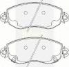 BRECK 235770070310 Brake Pad Set, disc brake