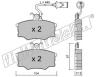 fri.tech. 055.1 (0551) Brake Pad Set, disc brake