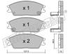 fri.tech. 083.1 (0831) Brake Pad Set, disc brake