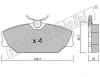 fri.tech. 144.2 (1442) Brake Pad Set, disc brake