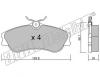 fri.tech. 226.1 (2261) Brake Pad Set, disc brake