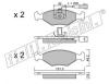 fri.tech. 282.0 (2820) Brake Pad Set, disc brake
