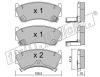fri.tech. 287.0 (2870) Brake Pad Set, disc brake