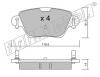 fri.tech. 328.0 (3280) Brake Pad Set, disc brake