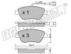 fri.tech. 330.0 (3300) Brake Pad Set, disc brake