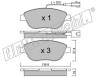 fri.tech. 331.0 (3310) Brake Pad Set, disc brake