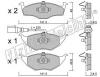 fri.tech. 354.1 (3541) Brake Pad Set, disc brake