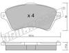 fri.tech. 358.0 (3580) Brake Pad Set, disc brake