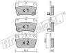 fri.tech. 446.0 (4460) Brake Pad Set, disc brake