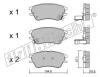 fri.tech. 518.0 (5180) Brake Pad Set, disc brake