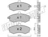 fri.tech. 520.0 (5200) Brake Pad Set, disc brake