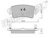 fri.tech. 562.0 (5620) Brake Pad Set, disc brake