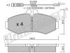 fri.tech. 589.0W (5890W) Brake Pad Set, disc brake