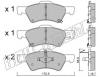 fri.tech. 639.0 (6390) Brake Pad Set, disc brake