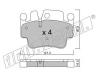 fri.tech. 673.0 (6730) Brake Pad Set, disc brake
