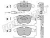 fri.tech. 691.1 (6911) Brake Pad Set, disc brake