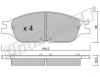fri.tech. 698.0 (6980) Brake Pad Set, disc brake