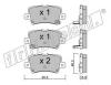 fri.tech. 745.0 (7450) Brake Pad Set, disc brake