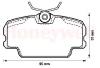 JURID 571559J-AS (571559JAS) Brake Pad Set, disc brake
