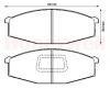 JURID 572362J Brake Pad Set, disc brake