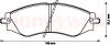 JURID 572407J Brake Pad Set, disc brake