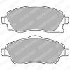 DELPHI LP1676 Brake Pad Set, disc brake