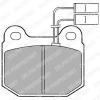 DELPHI LP485 Brake Pad Set, disc brake