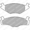 DELPHI LP755 Brake Pad Set, disc brake