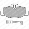 DELPHI LP1939 Brake Pad Set, disc brake