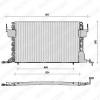 DELPHI TSP0225021 Condenser, air conditioning