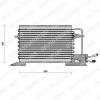 DELPHI TSP0225028 Condenser, air conditioning