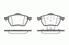ROADHOUSE 2390.00 (239000) Brake Pad Set, disc brake